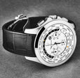World Timer 4970011133BB6B / silver | Silver Dial