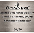 Deep Marine Explorer VI 6000m Grade 5 Titanium 6000m/BlueDial | Blue Dial