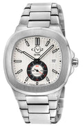 Potente Silver/White ,Silver band, Swiss Automatic Dress Watch | White Dial