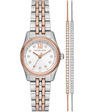 Lexington 26mm / Silver / Silver and Rose Gold | Silver Dial