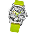 Legacy Green Leather | Silver Dial