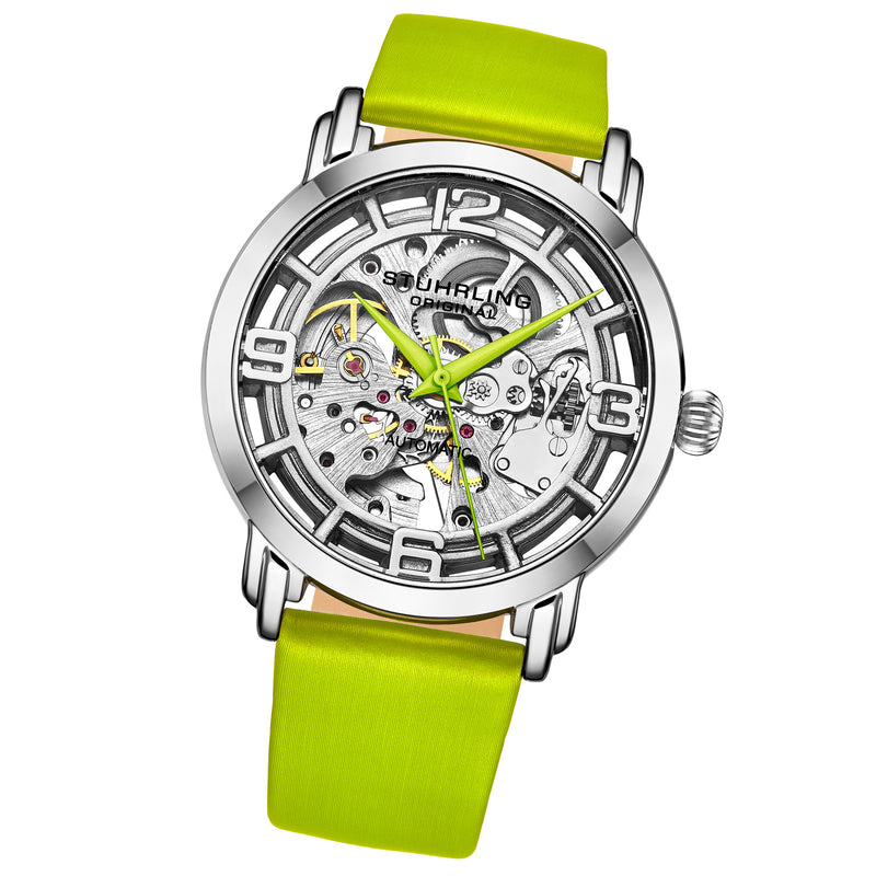 Legacy Green Leather | Silver Dial