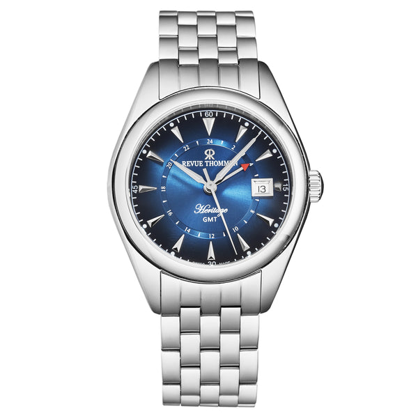 Heritage 21010.2335 / Blue | Blue Dial