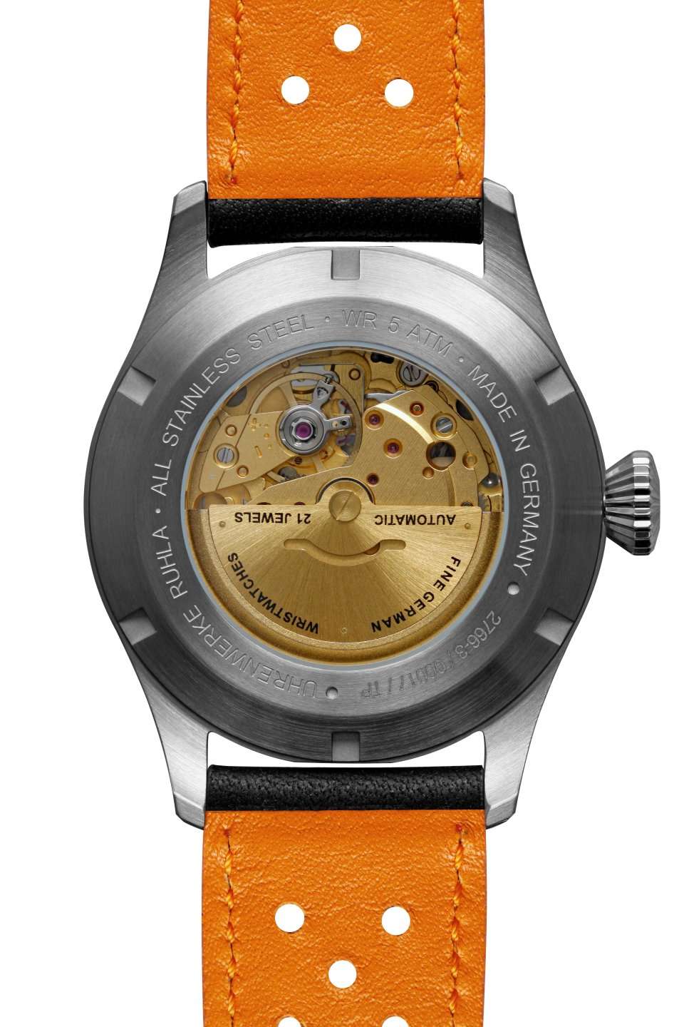 Aviation Tornado Black Dial with Orange | Black Dial