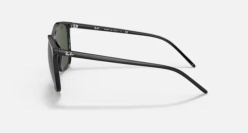 RB4387 UNISEX / BLACK-DARK GREEN