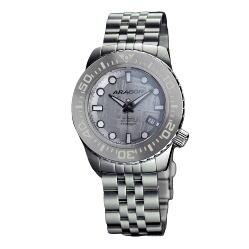 EVO Meteorite Swiss Automatic Limited Edition Meteorite Dial - Silver | Silver Dial