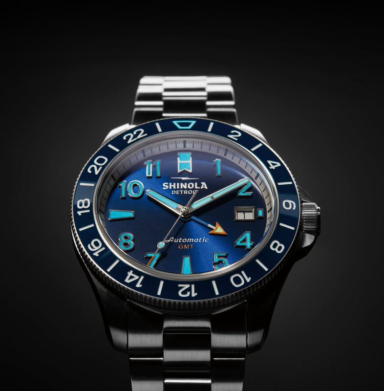 The Monster GMT Automatic 40mm Navy | Navy Dial
