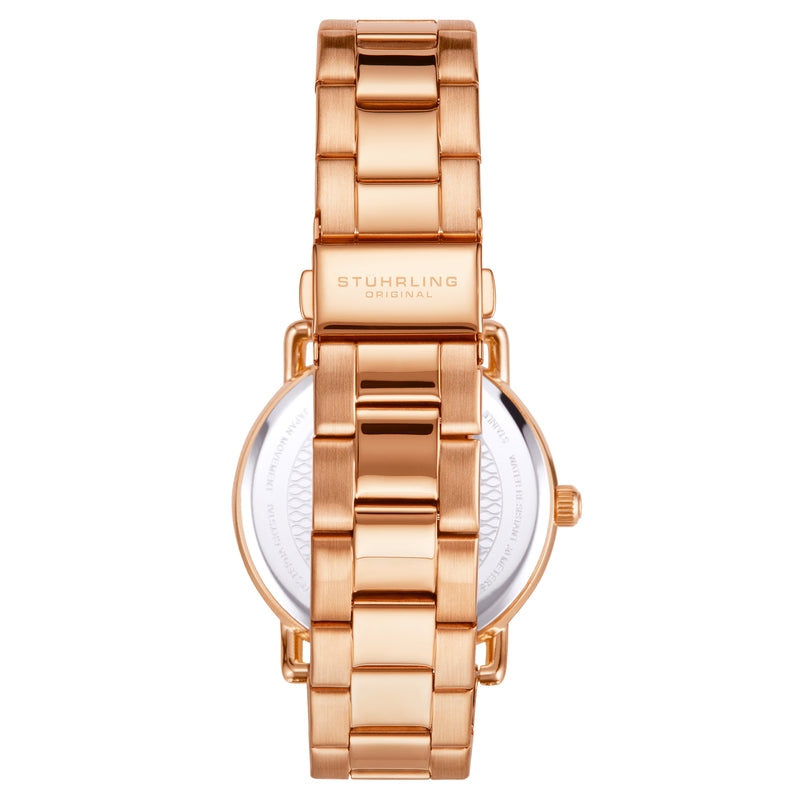 Oslo 3902 Quartz 38mm Fashion Rose/Bracelet | Rose / Salmon Dial