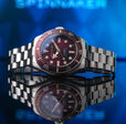 Spence 300 Automatic Red/Stainless Steel | Red Dial
