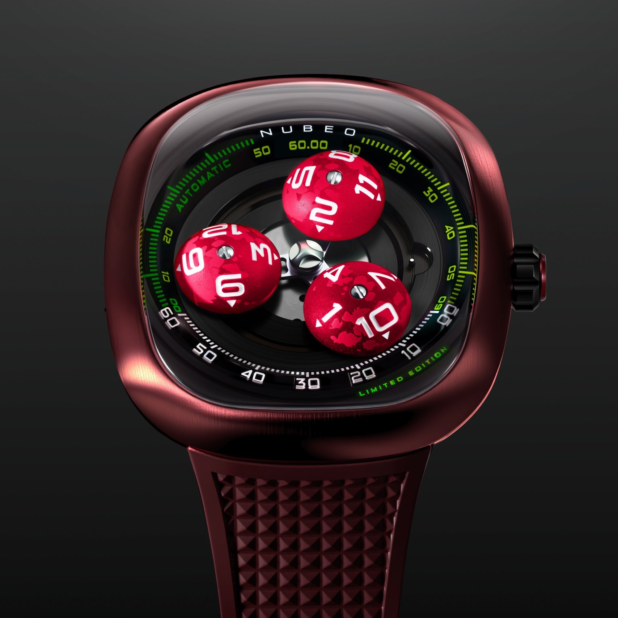 Nubeo Tri-star Orbit Automatic Limited Edition Miyota 9039