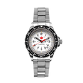 41MM ARCTIC RED MAPLE LARGE DIVERS AUTOMATIC (GSAR) WITH STAINLESS STEEL BRACELET RED MAPLE ARCTIC GSAR | White Dial