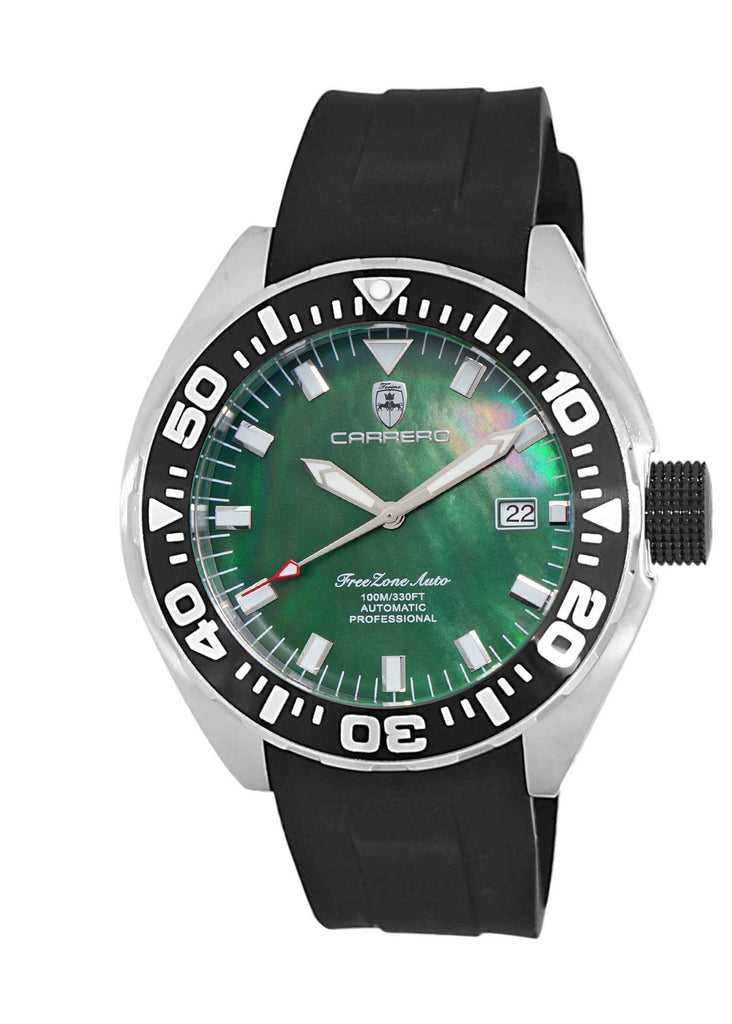 FreeZone-Auto Green | Green Dial – Watch Gang