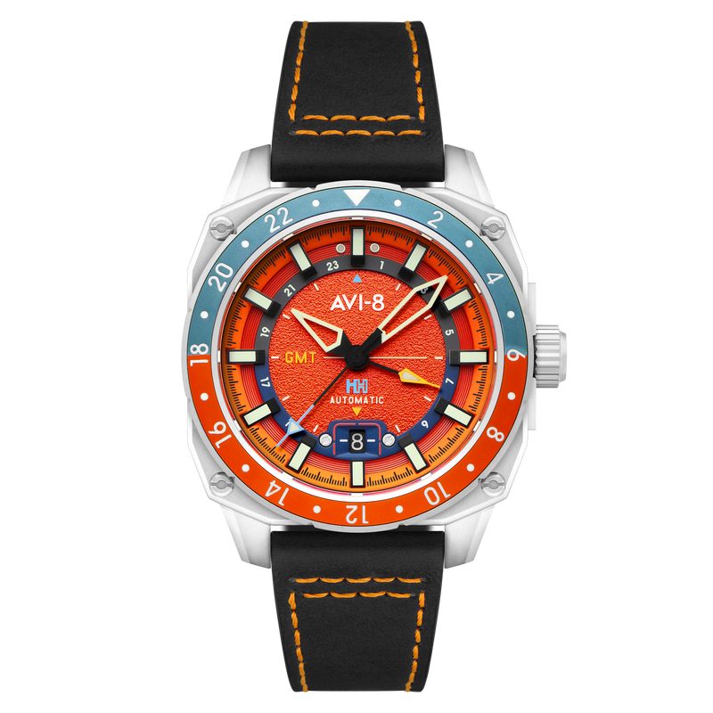 Atlas Orange / Black | Orange Dial
