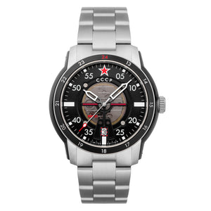 MIG-21 BLACK / STAINLESS STEEL | Black Dial