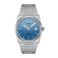 PRX Powermatic 80 40mm Blue Gradient / Stainless Steel | Ice blue chameleon Dial