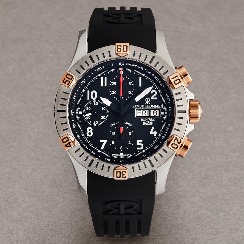 Air speed 16071.6854 / Black | Black Dial