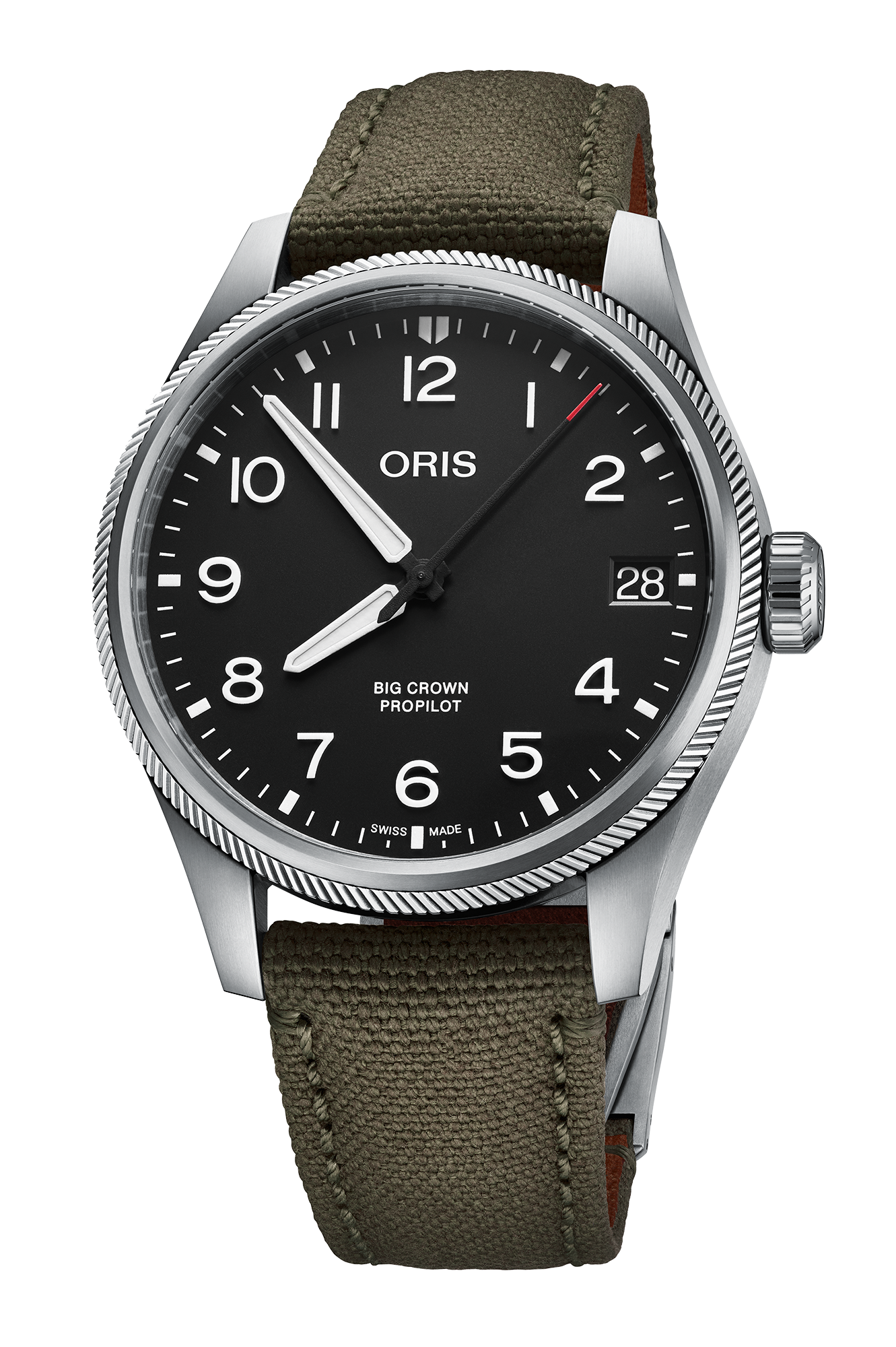 BIG CROWN PROPILOT BIG DATE Black / Green | Black Dial