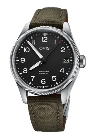 BIG CROWN PROPILOT BIG DATE Black / Green | Black Dial