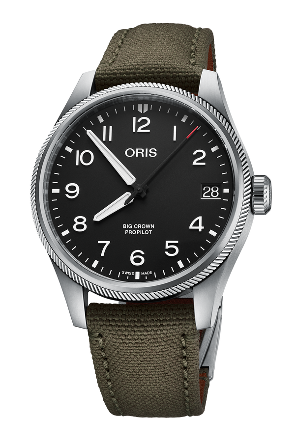 BIG CROWN PROPILOT BIG DATE Black / Green | Black Dial