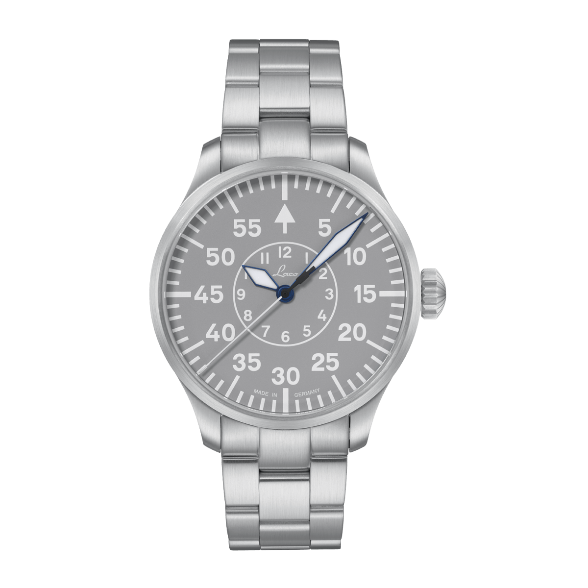 Aachen Grau 42 Automatic / Metal Bracelet Gray Dial