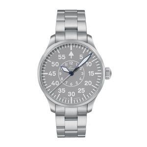 Aachen Grau 42 Automatic / Metal Bracelet Gray Dial