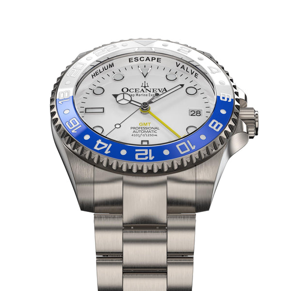 Seiko NH34 Titanium Automatic GMT 1250M Deep Marine Explorer II