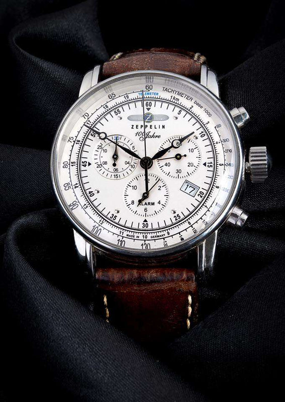 100 Jahre Chronograph Silver | Silver Dial
