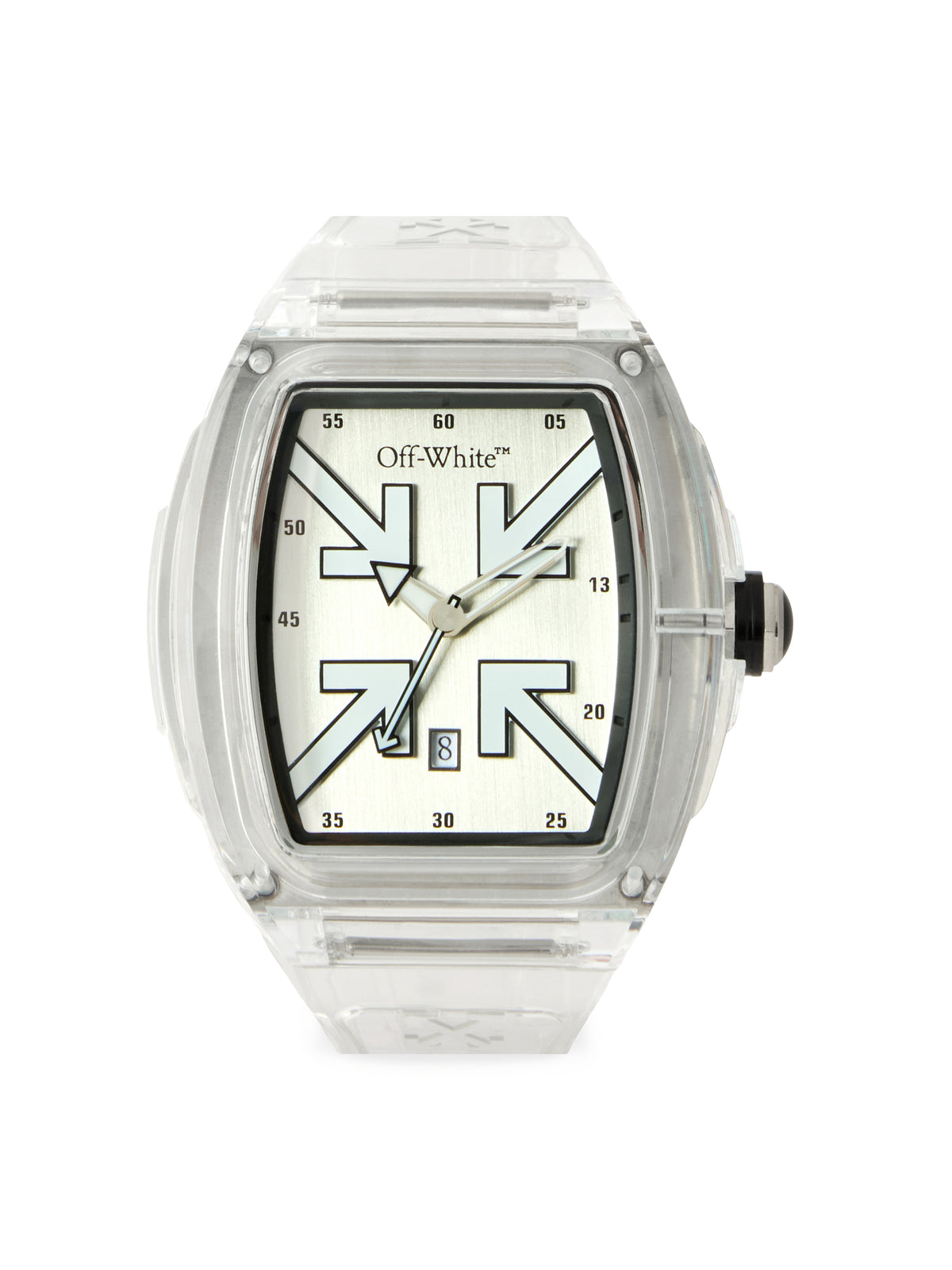BEAT Transparent Synthetic White Dial