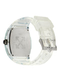 BEAT Transparent Synthetic White Dial