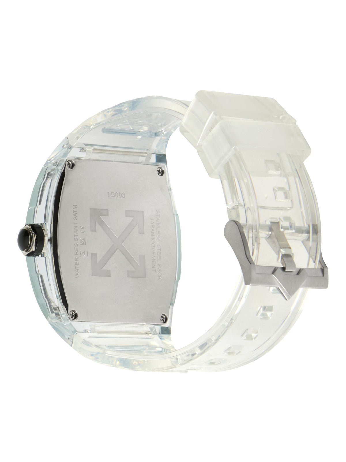 BEAT Transparent Synthetic White Dial