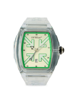 BEAT Transparent Synthetic White Dial