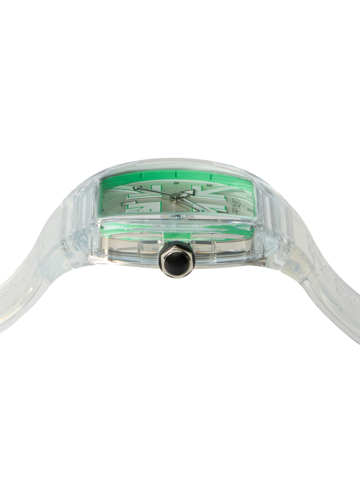 BEAT Transparent Synthetic White Dial