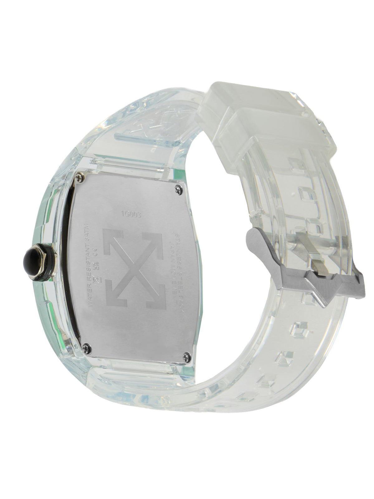 BEAT Transparent Synthetic White Dial