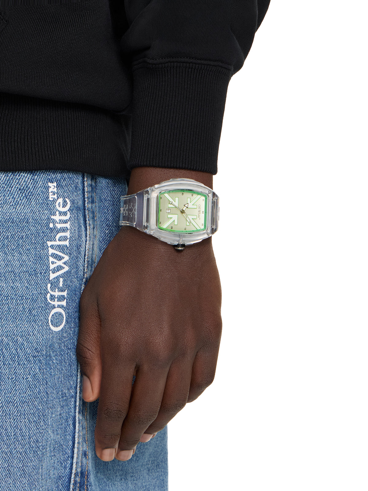 BEAT Transparent Synthetic White Dial