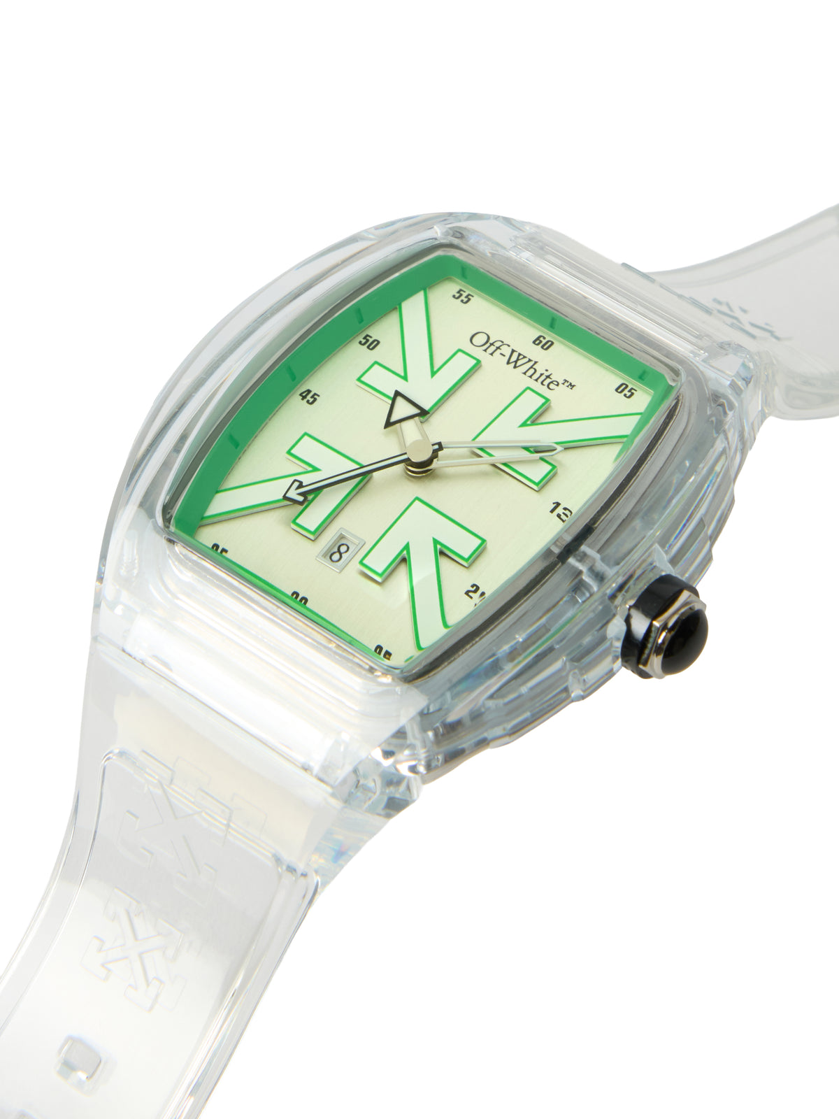 BEAT Transparent Synthetic White Dial