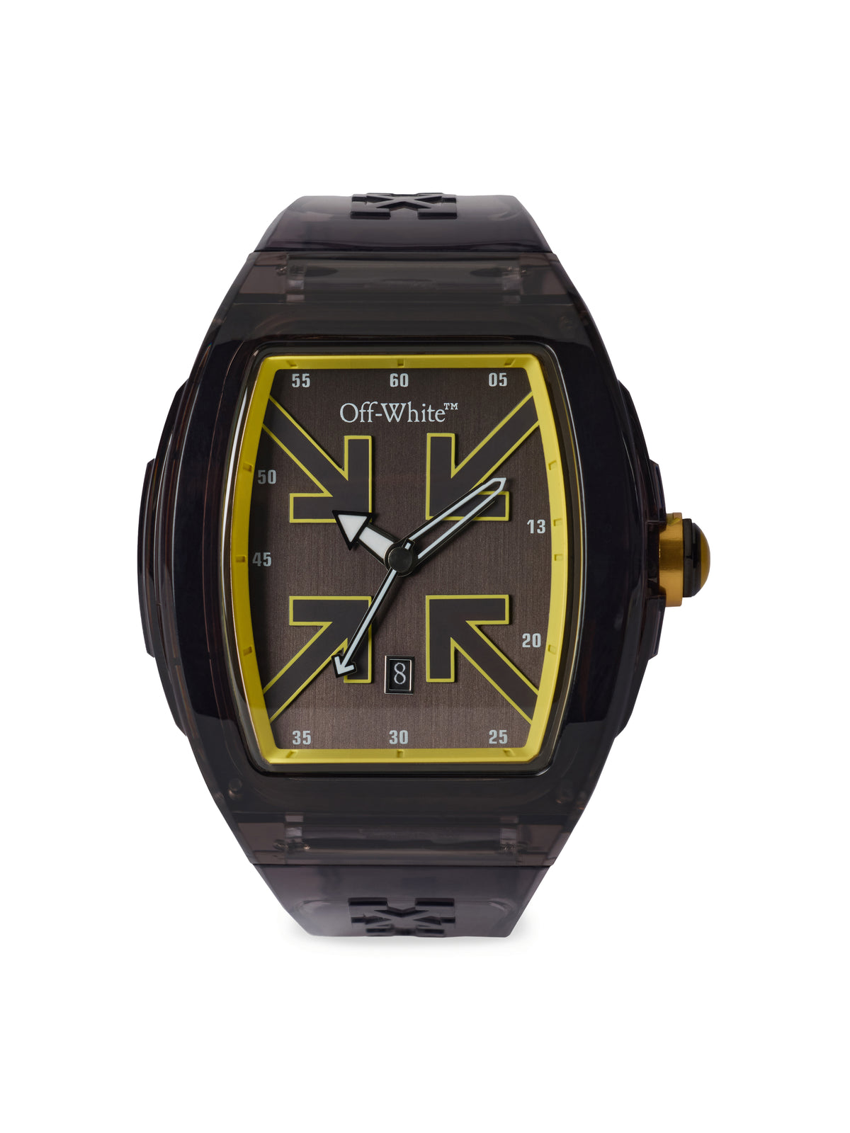 BEAT Transparent Dark Grey Synthetic Gray Dial