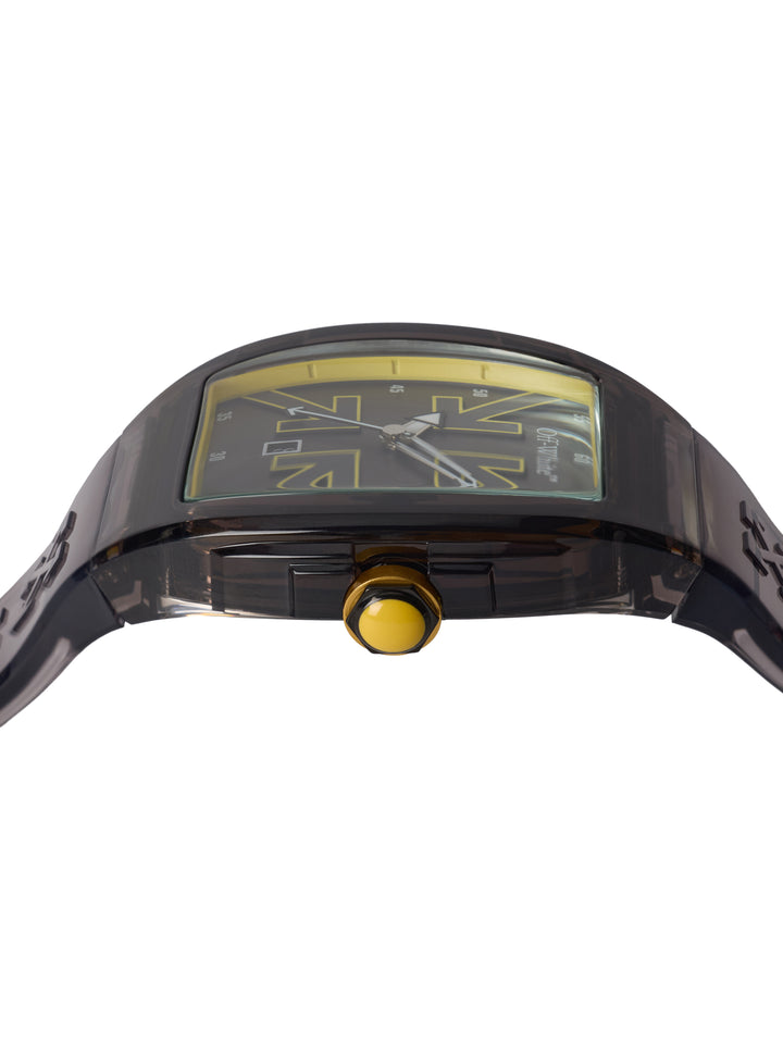 BEAT Transparent Dark Grey Synthetic Gray Dial