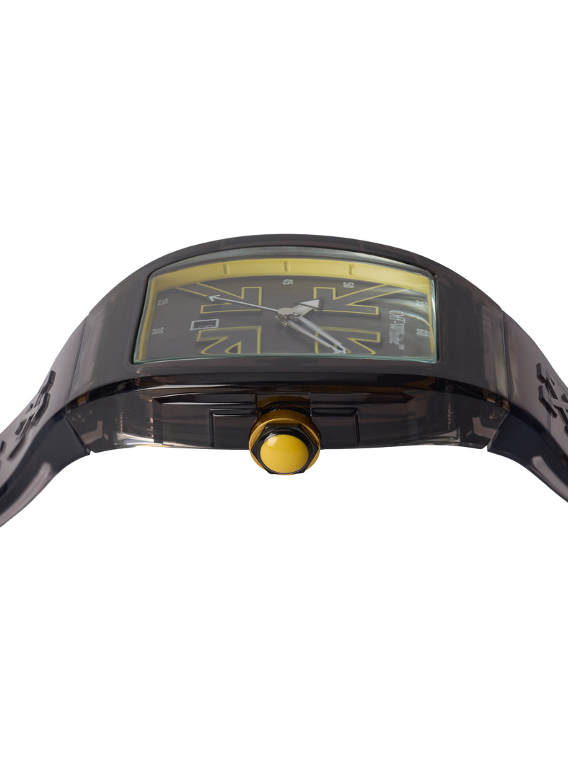 BEAT Transparent Dark Grey Synthetic Gray Dial