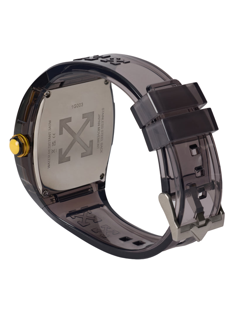 BEAT Transparent Dark Grey Synthetic Gray Dial