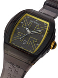 BEAT Transparent Dark Grey Synthetic Gray Dial