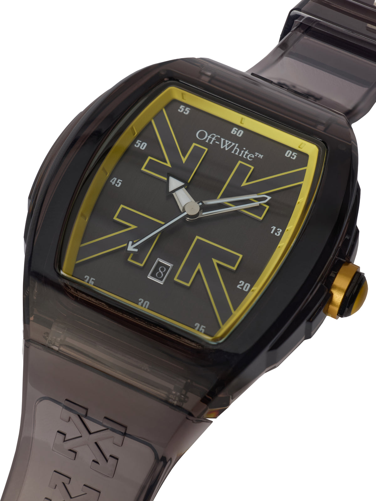 BEAT Transparent Dark Grey Synthetic Gray Dial