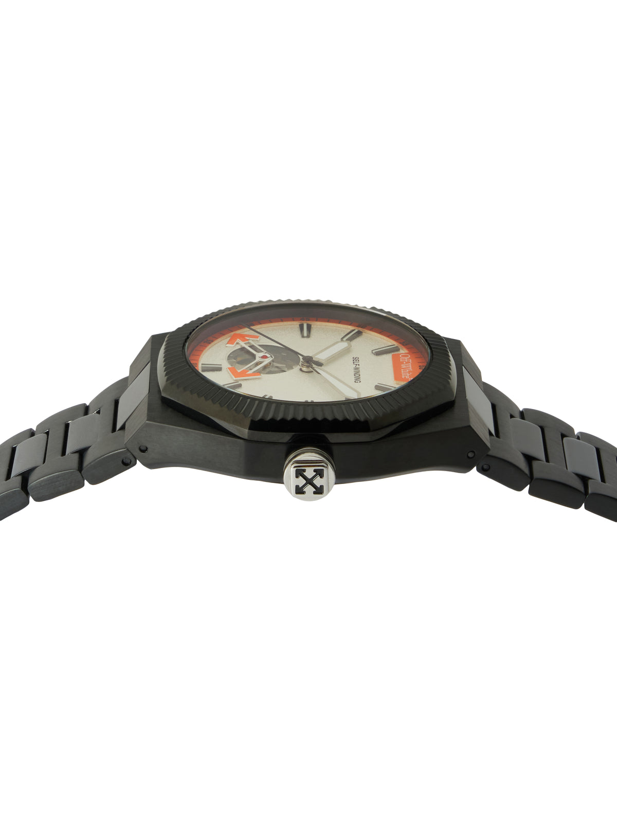 SIDE NOTE IP Black Silver Dial