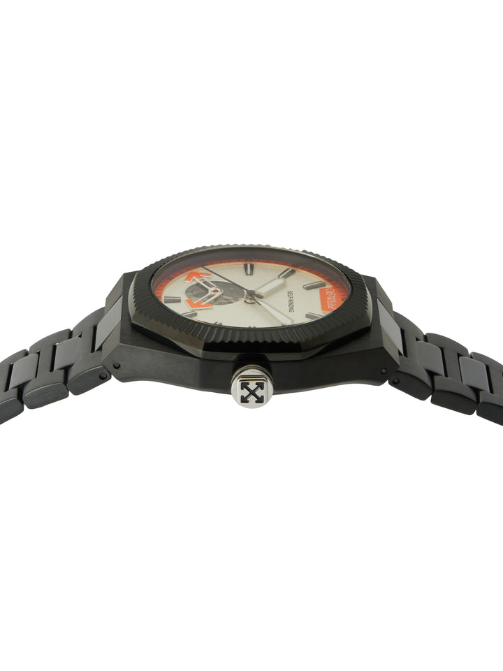 SIDE NOTE IP Black Silver Dial