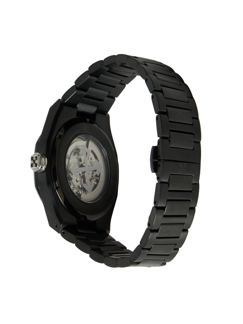 SIDE NOTE IP Black Silver Dial