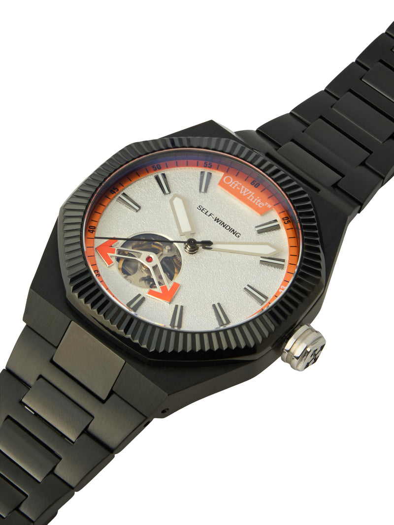 SIDE NOTE IP Black Silver Dial