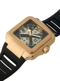 PROTO AUTO IP Rose Gold Silver Dial