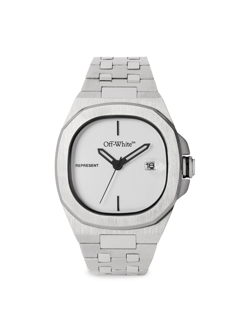 OBJECT Stainless Steel Silver Dial