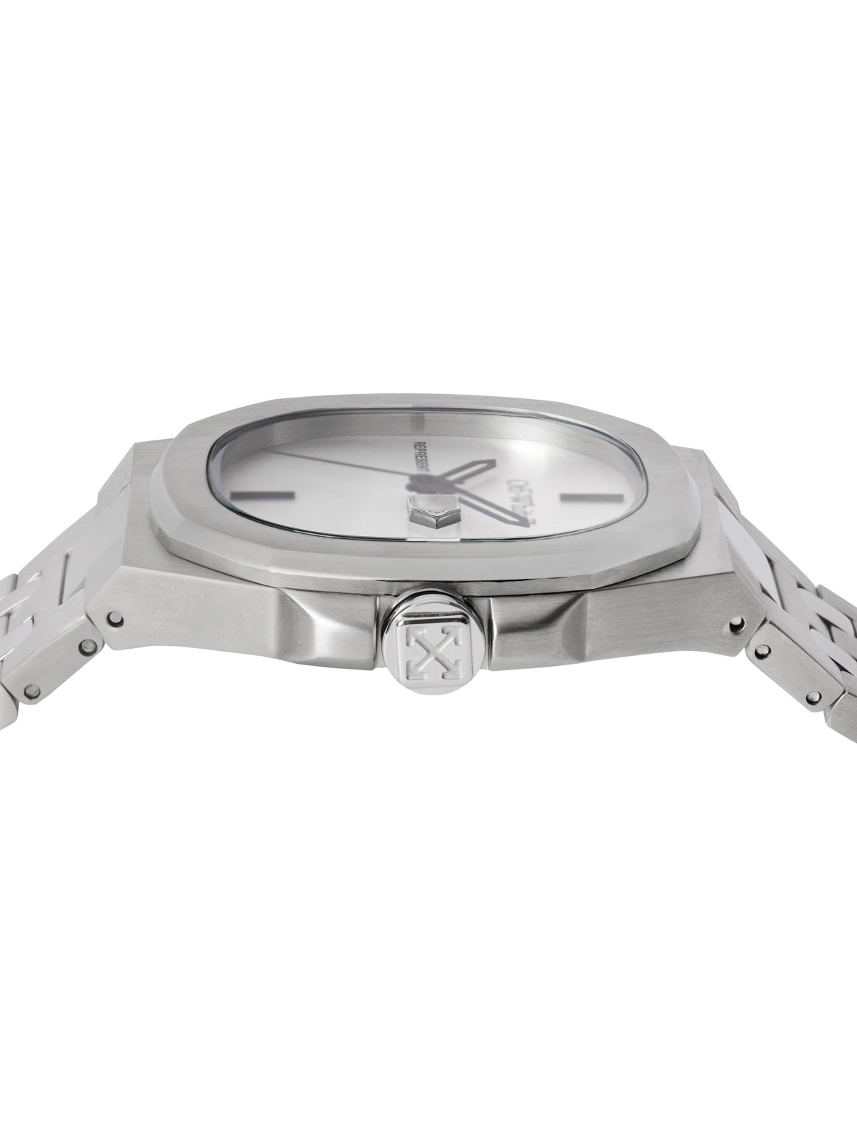 OBJECT Stainless Steel Silver Dial