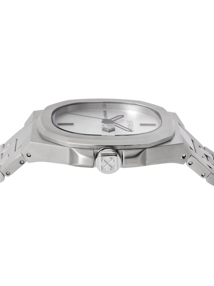 OBJECT Stainless Steel Silver Dial