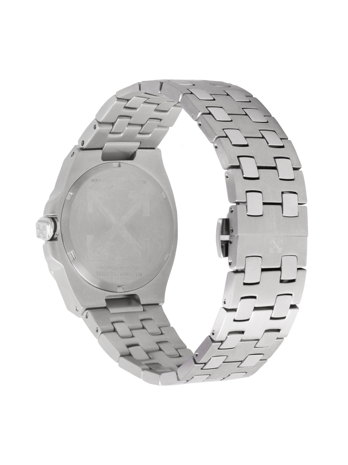 OBJECT Stainless Steel Silver Dial